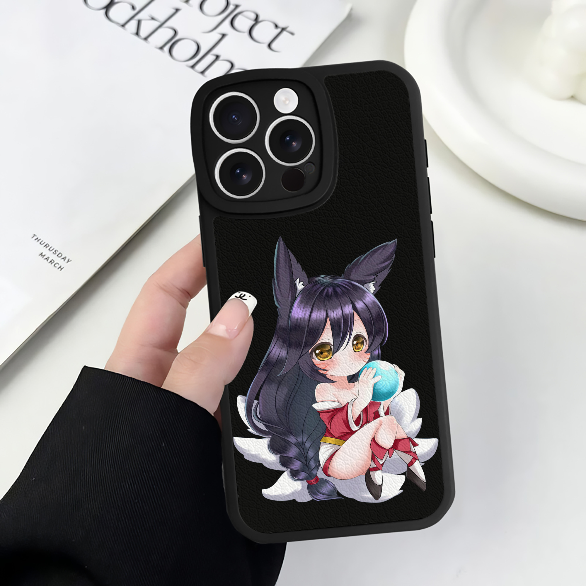 リーグ・オブ・レジェンド League of Legends LOL 【iPhone 16シリーズ対応】シリコンスマホケース（レザー調） 材質：シリコン